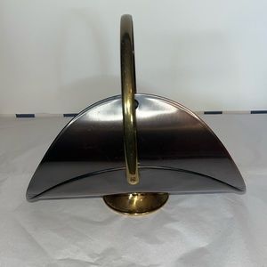 Coppercraft Guild centerpiece basket …vintage